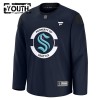 Seattle Kraken Hockeydrakt Custom Fanatics Team Practice 2024-25 Navy - Barn
